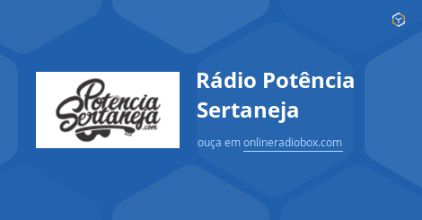 R Dio Pot Ncia Sertaneja Ao Vivo Curitiba Brasil Online Radio Box