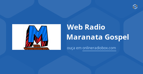 Web Radio Maranata Gospel ao Vivo Itaberá Brasil Online Radio Box