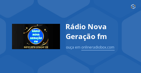 Aplicativo Da R Dio Nova Gera O Fm