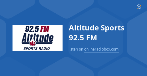 Altitude Sports 92.5 FM Listen Live - Denver, United States | Online ...