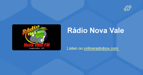 Rádio Nova Vale Ao Vivo - 104.9 MHz FM, Lagoinha, Brasil | Online Radio Box