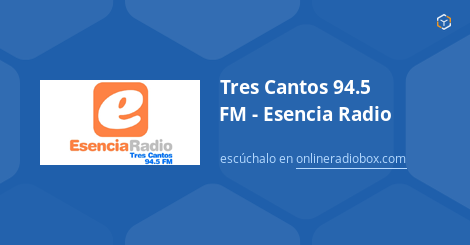 Hecho para recordar leopardo estilo Tres Cantos 94.5 FM - Esencia Radio online - Señal en directo - Tres  Cantos, España | Online Radio Box