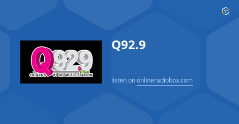 Q92.9 Listen Live - Ocala, United States | Online Radio Box