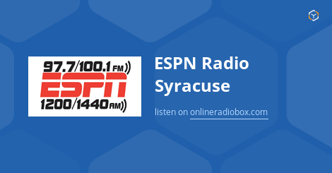 ESPN Radio Syracuse Listen Live - 1200 kHz AM, North Syracuse, United ...