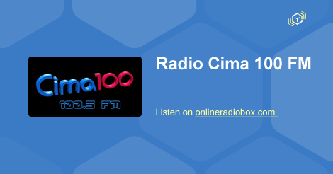 Ropa papelería Colgar Radio Cima 100 FM en Vivo - 100.5 MHz FM, Santo Domingo, República  Dominicana | Online Radio Box