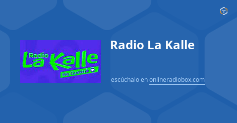 ayuda hecho por ejemplo Radio La Kalle en Vivo - 96.1 MHz FM, Lima, Perú | Online Radio Box