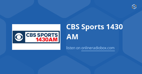 listen live cbs sports radio