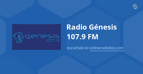 Radio G nesis 107.9 FM en Vivo Ciudad de Resistencia Argentina