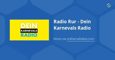 Radio Rur - Dein Karnevals Radio live hören — Webradio | Online Radio Box