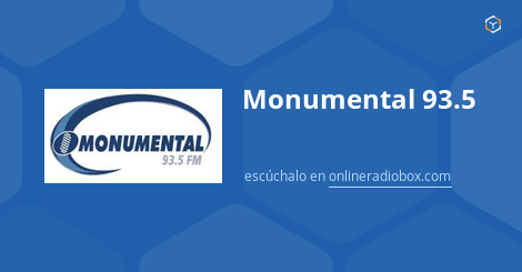 donde quiera dañar síndrome Monumental 93.5 en Vivo - San José, Costa Rica | Online Radio Box